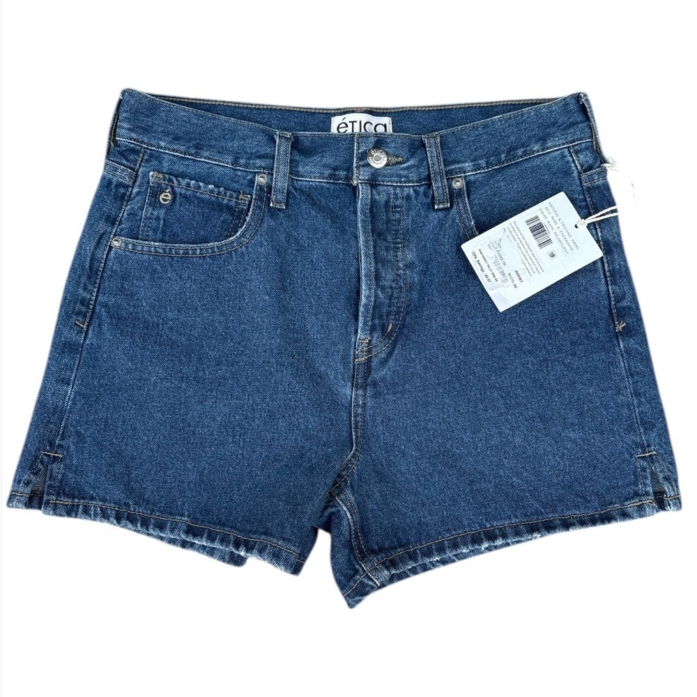 Ética Women's Blue Denim Shorts Size 26 NWOT
